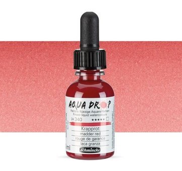 Schmincke Aqua Drop 30 ml Madder Red 340 Sulu Boya