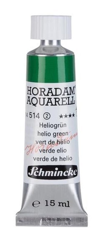 Schmincke Horadam Tüp Helio Green 15 ml Sulu Boya