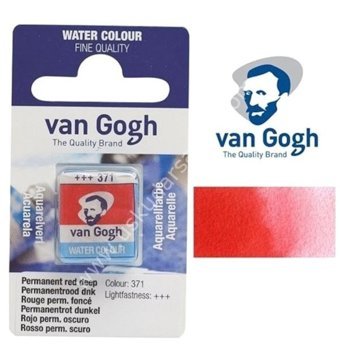 Talens Van Gogh Tablet 12 Perm. Red Deep 371 Sulu Boya