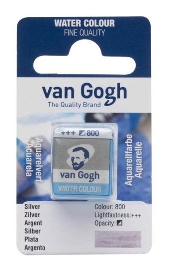 Talens Van Gogh Tablet 12 Silver 800 Sulu Boya