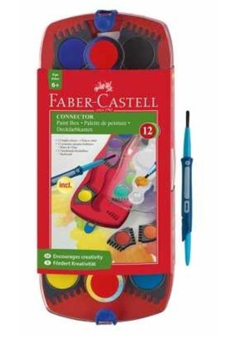 FaberCastell Değişebilir Tablet 12 Renk Sulu Boya