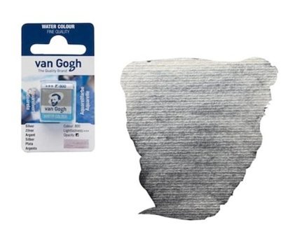 Talens Van Gogh 12 Tablet 800 Silver Sulu Boya