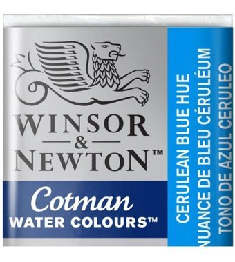 Winsor & Newton Cotman Yarım Tablet N 139 Ceruelan Blue Sulu Boya