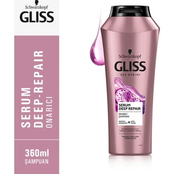 Gliss Serum Deep Repair Onarıcı Şampuan 360 ml