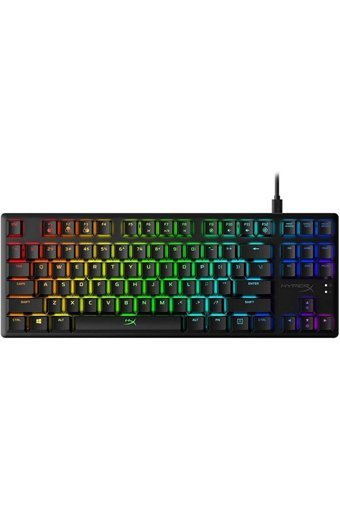 Hyperx HX-KB7 İngilizce Q RGB Red Switch Kablolu Siyah Mekanik Gaming Klavye