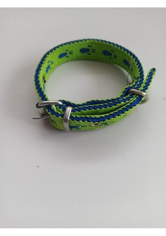 Kozaklı Ayarlanabilir Boyun Köpek Tasması 2 x 40 cm Yeşil