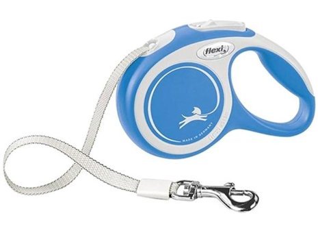 Flexi New Comfort Makaralı Ayarlanabilir Köpek Tasması L Mavi