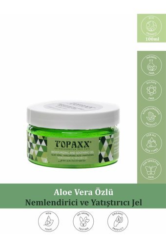 Topaxx Aloe Veralı Nemlendirici Güneş Sonrası Krem 100 ml