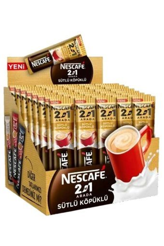 Nescafe 2si1 Arada Paket Granül Kahve 48x10 gr