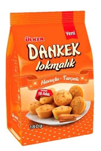 Ülker Dankek Lokmalık Havuçlu Tarçınlı Kek 160 gr