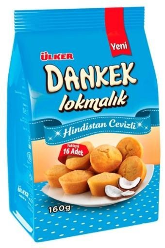 Ülker Dankek Lokmalık Hindistan Cevizli Kek 6x160 gr