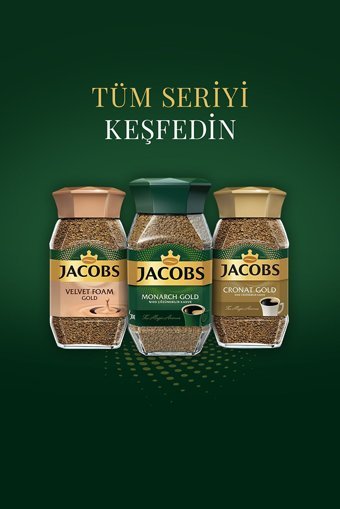 Jacobs Monarch Gold Kavanoz Granül Kahve 4x47.5 gr