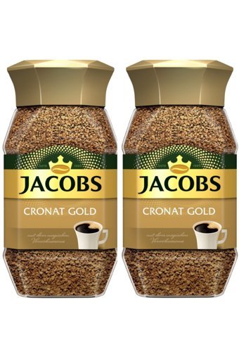 Jacobs Cronat Gold Kavanoz Granül Kahve 2x100 gr