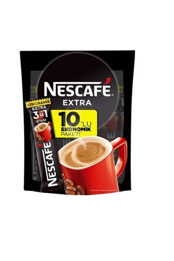 Nescafe 3ü1 Arada Paket Granül Kahve 10x16.5 gr