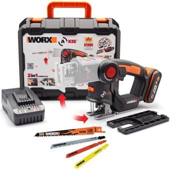 Worx WX550 Akülü Kablosuz Dekupaj Testere