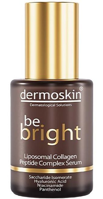 Dermoskin Be Bright Liposomal Collagen Peptit Complex Yüz Dolgunlaştıran Canlandırıcı Yaşlanma Kırışıklık Karşıtı Jel Yüz Serumu 30 ml