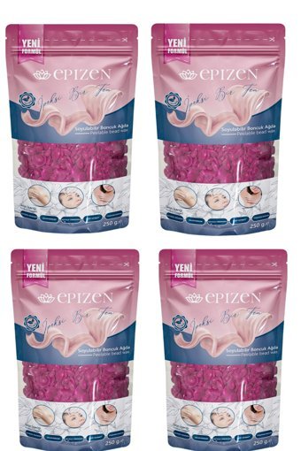 Epizen Soyulabilir Pudralı Hassas Ciltler İçin Boncuk Ağda 4x250 gr