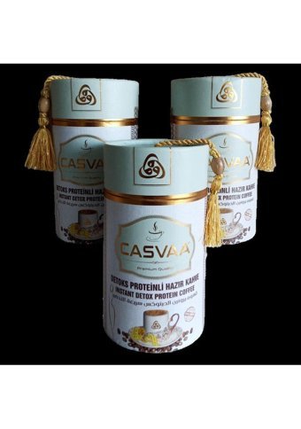 Casvaa Coffe Proteinli 250 gr 3 Adet Türk Kahvesi Hazır Kahve