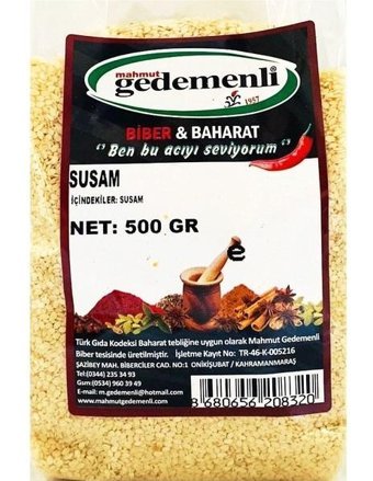 Gedemenli Susam 500 gr