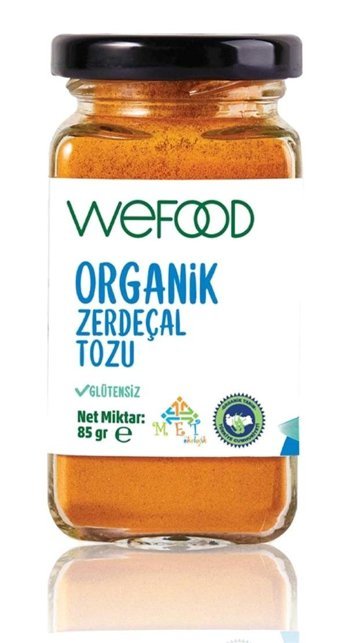 Organik Bitkim Toz Zerdeçal 85 gr