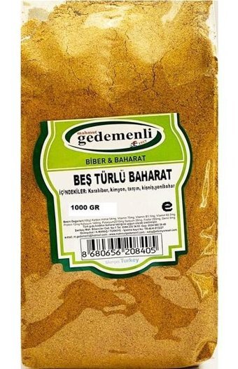 Gedemenli Beş Türlü Baharat 1 kg