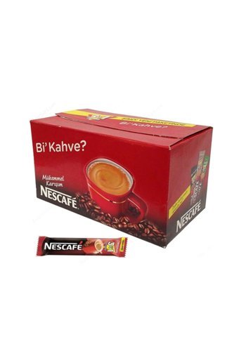 Nescafe 3'ü 1 Arada Sade 96 Adet Granül Kahve Hazır Kahve