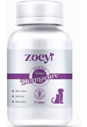 Zoey Dermacure Tüy Sağlığı 75 Tablet Köpek Vitamini