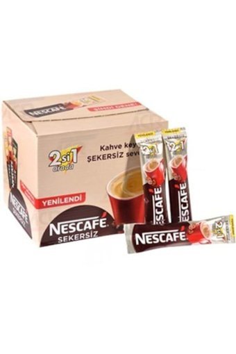 Nescafe 2'si 1 Arada Sade 10 gr 56 Adet Granül Kahve Hazır Kahve