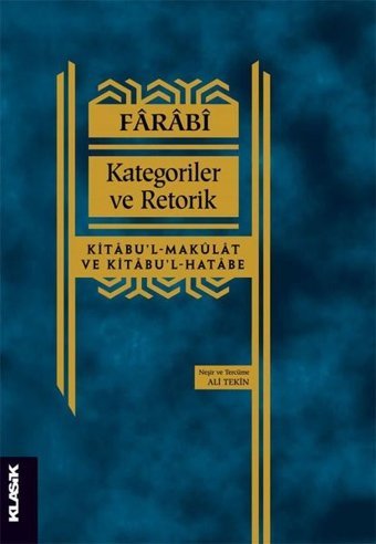 Kategoriler ve Retorik Farabi Klasik Yayınları