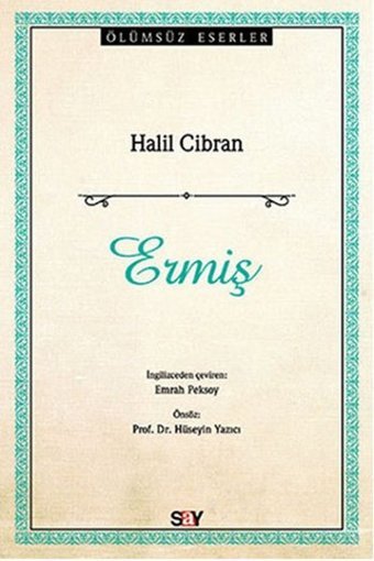 Ermiş Halil Cibran Say Yayınları