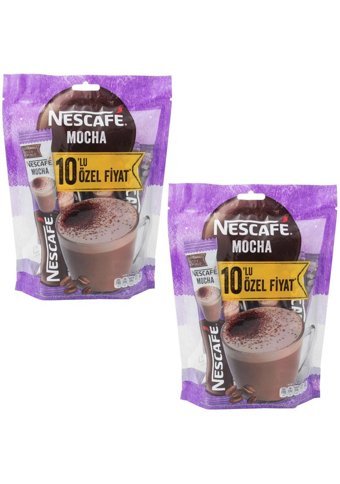 Nescafe Sütlü Köpüklü 17.9 gr 10 Adet Mocha Hazır Kahve