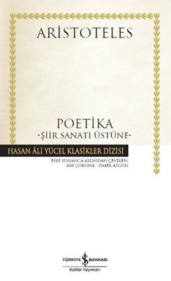 Poetika Aristoteles İş Bankası Kültür Yayınları