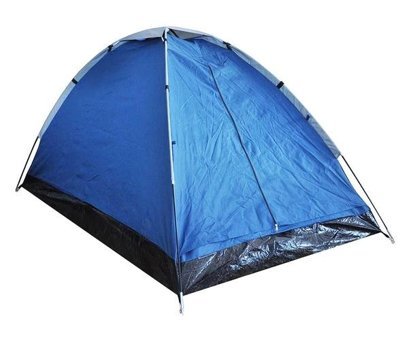 Andoutdoor Monodome Canvas 2 Kişilik Yazlık Kamp Çadırı Mavi