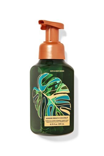 Bath & Body Works Waikiki Beach Coconut Nemlendiricili Parabensiz Organik Köpük Sıvı Sabun 259 ml Tekli