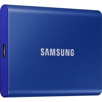 Samsung T7 MU-PC500H-WW 500 GB USB Type C USB 3.2 Taşınabilir SSD Mavi