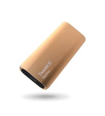 Twinmos External PSSDGGBMED32-G 1 TB USB Type C USB 3.2 Taşınabilir SSD Gold