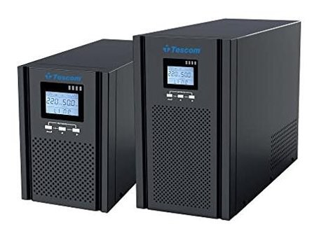 Tescom Teos+ 1kVA 1F/1F 1000 VA 7 Ah Kuru Online Monofaze Güç Kaynağı