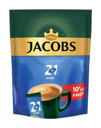 Jacobs 2'si 1 Arada Sade 20x14 gr Hazır Kahve