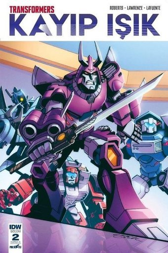 Transformers Kayıp Işık-Bölüm 2 Kapak A James Roberts Presstij Kitap James Roberts Presstij Kitap