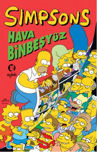 Simpsonlar - Hava Binbeşyüz Matt Groening Aylak Kitap Matt Groening Aylak Kitap