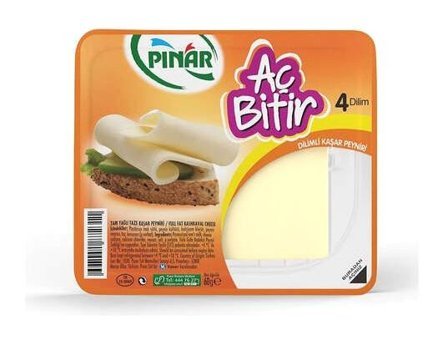 Pınar Aç Bitir Kaşar İnek Peyniri 60 gr