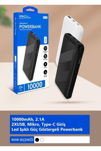 Acl PW-05 10000 mAh Powerbank Siyah