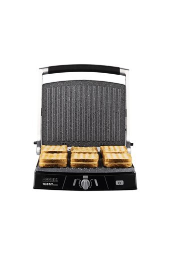 Arnica Tostit GH26300 6 Dilim Granit Çıkartılabilir Plaka Tek Yönlü 1750 W Izgaralı inox Tost Makinesi/Waffle ve Tost Makinesi