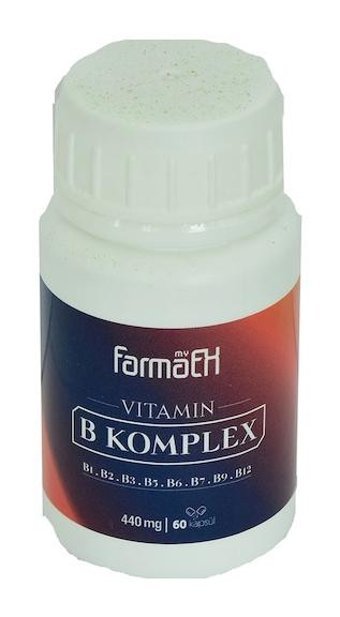 Yeşil Naturel Vitamin B Complex Aromasız Yetişkin Vitamin 60 Kapsül