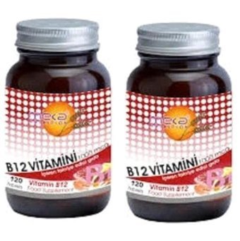 Meka Nutrition Vitamin B12 Aromasız Yetişkin Vitamin 2x120 Tablet