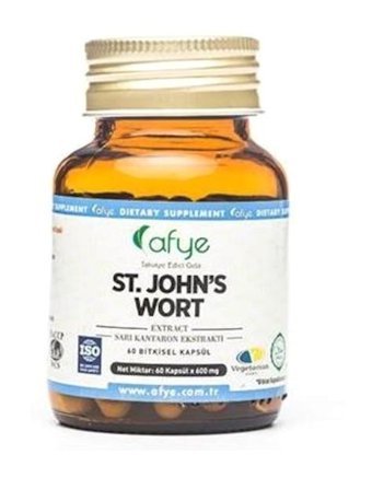 Afye St. Johns Wort Sarı Kantaron Yetişkin Vitamin 60 Kapsül