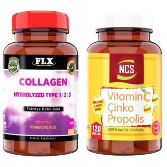 Ncs Kollajen Balık Aromasız Yetişkin Vitamin 60 Tablet - 120 Tablet