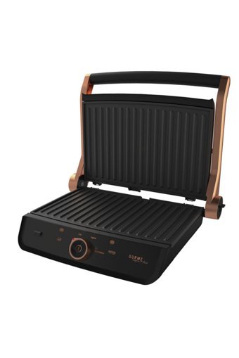 Arçelik TM 9046 S 6 Dilim Seramik Çıkartılabilir Plaka Tek Yönlü 2400 W Izgaralı Siyah Tost Makinesi/Waffle ve Tost Makinesi