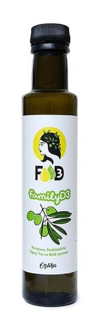 Food Family Vitamin D3 Aromasız Yetişkin Vitamin 250 ml