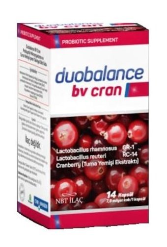 Duobalance Bv Cran Bitki Ekstralar Yetişkin Vitamin 14 Kapsül